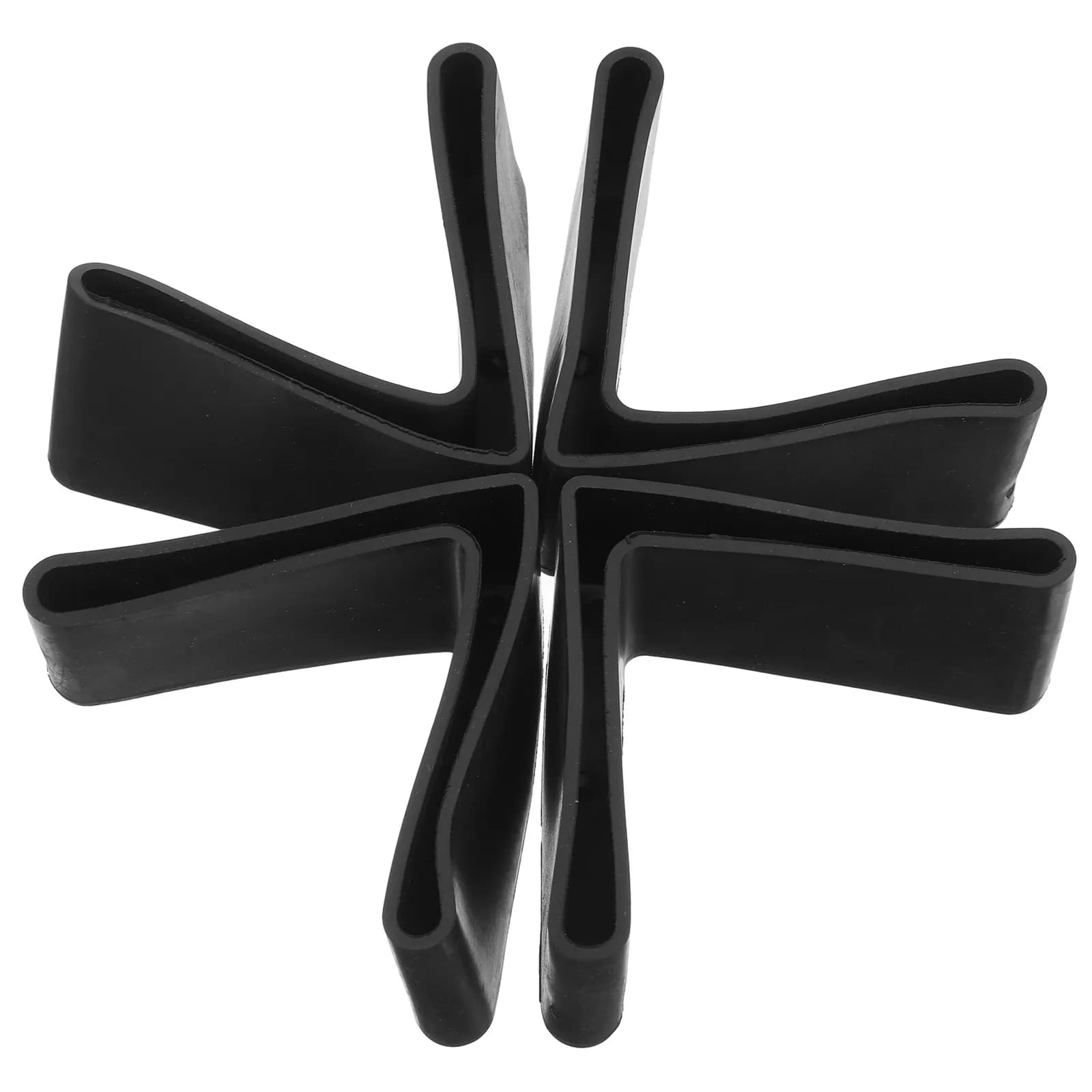 12 pezzi di protezioni per gambe a forma triangolare, tappi antiscivolo per mobili, per gambe di tavoli, sedie, scrivanie, resistenti ai graffi