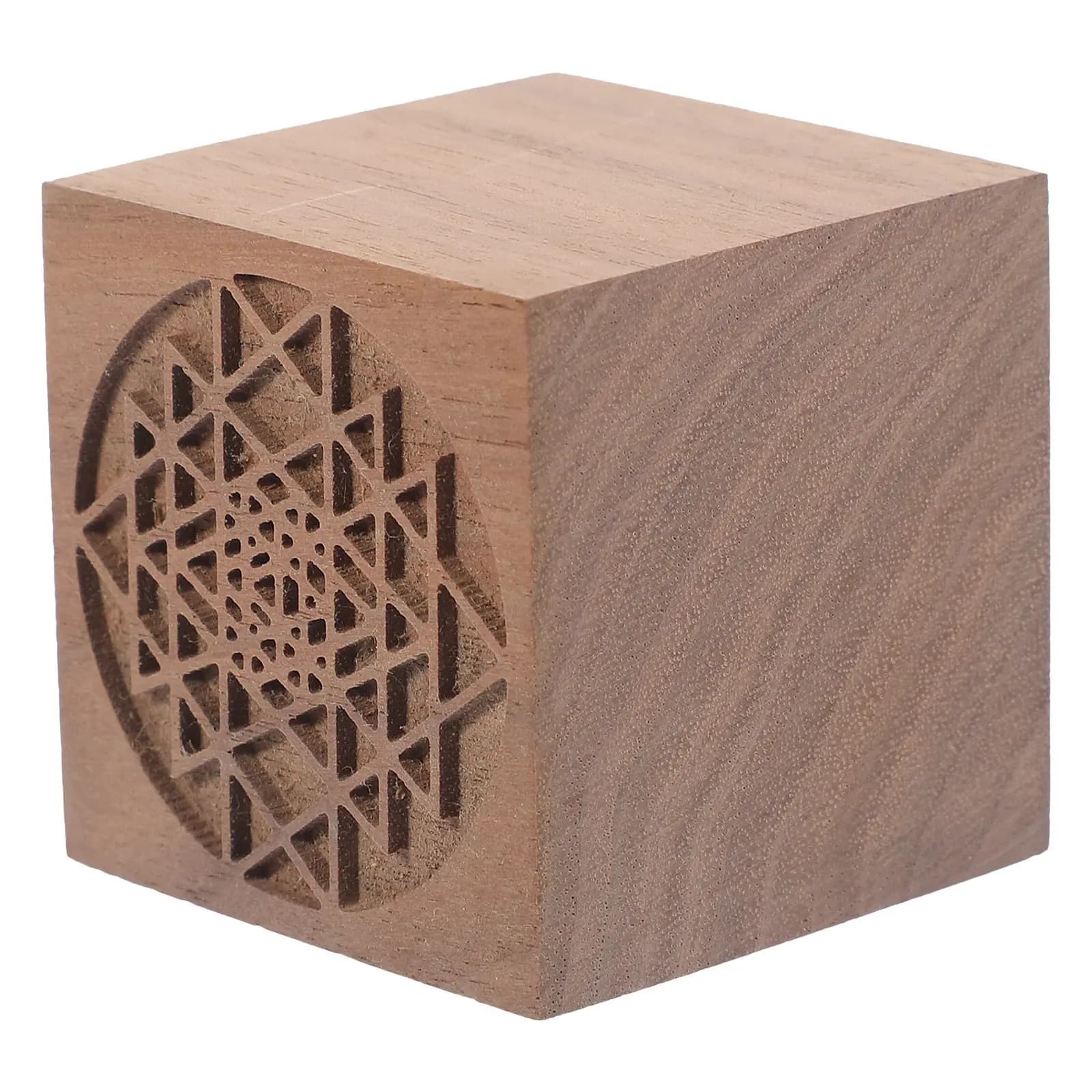 Diffusore di Oli Essenziali in Legno, Diffusore di Aromi Stabile per Casa, Auto, Interni, Sala Yoga, Decorazione in Legno
