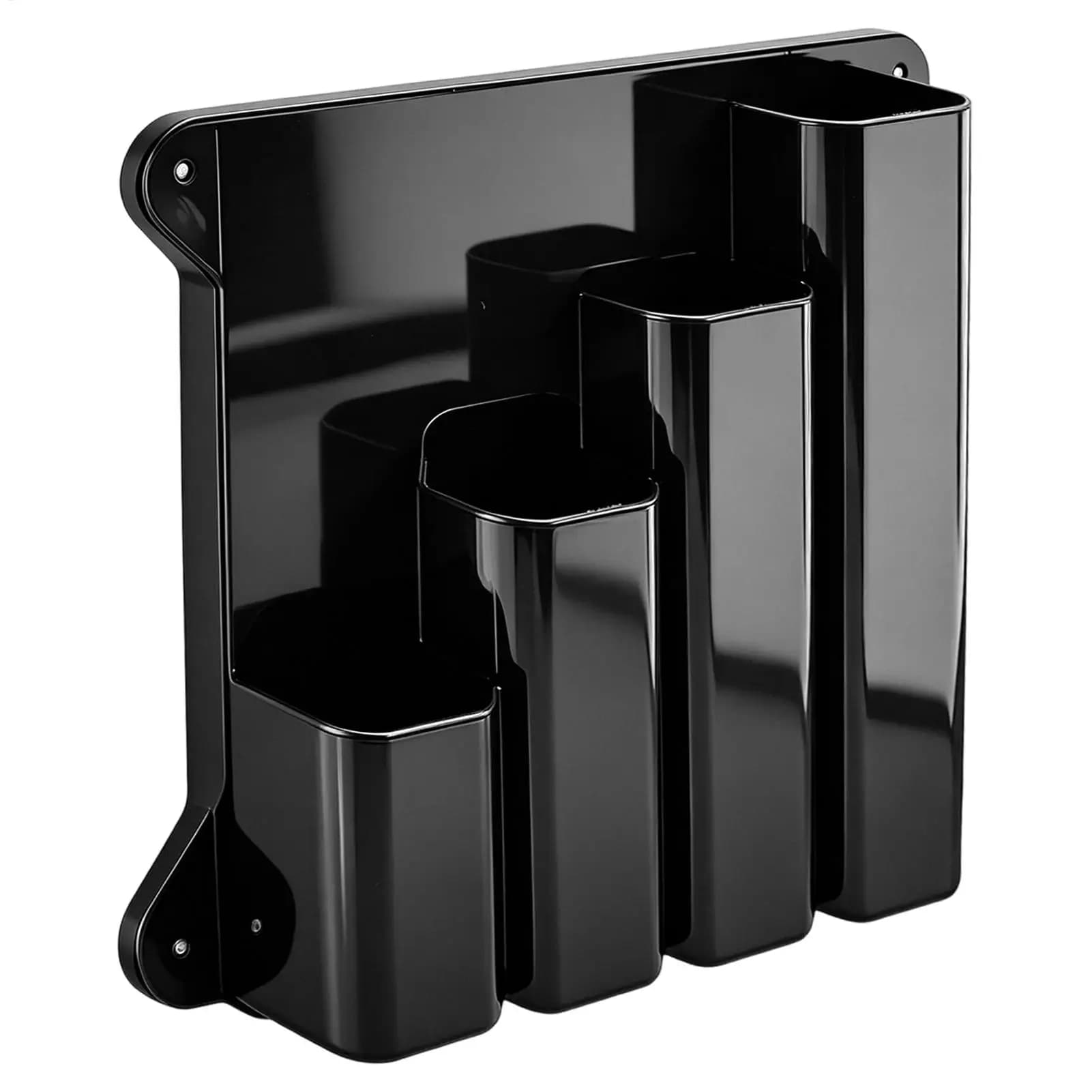 Zip Tie Organizer Universal 4 Pockets Wall Mounted Zip Tie Rack Organizer for Enclosed Race Trailer Workshop Shed Basement