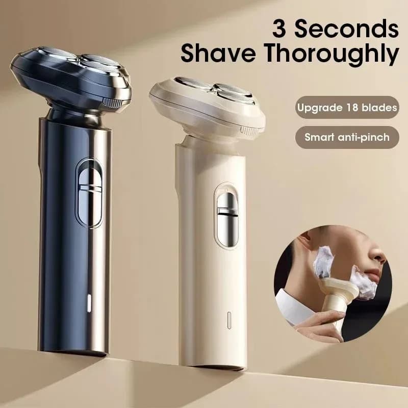 3D Electric Shaver for Man, USB Rechargeable, Waterproof, Washable, Regulated and Haircut