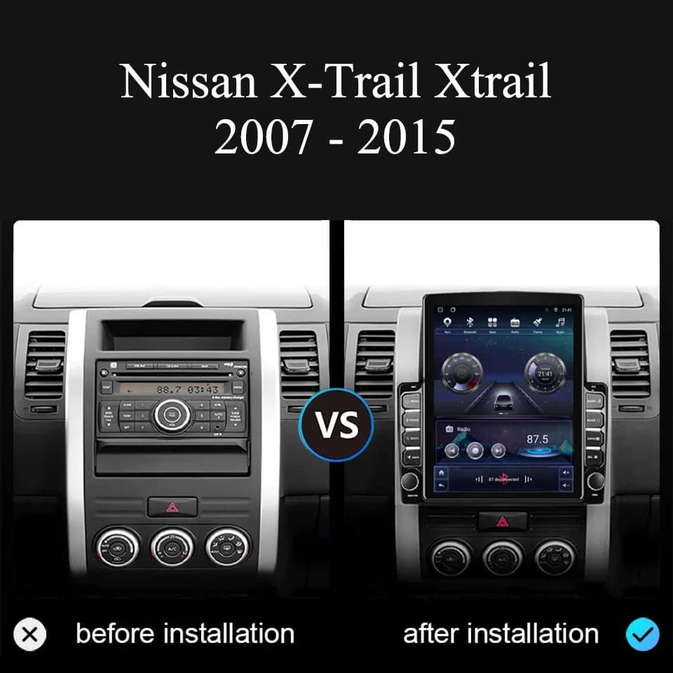 Android 14 Autoradio Multimediale Video Lettore DVD di Navigazione GPS Per Nissan X-Trail X Trail 2007 2008 2009 2010 2011 2012 2013