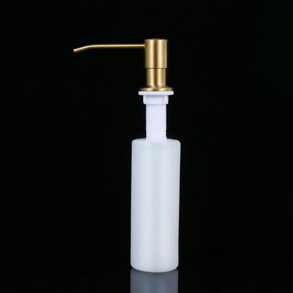 Dispenser di Sapone in Acciaio Inox per Uso Domestico, Accessori per il Bagno, Bottiglia per Conservazione Lozioni, Articoli per la Cucina