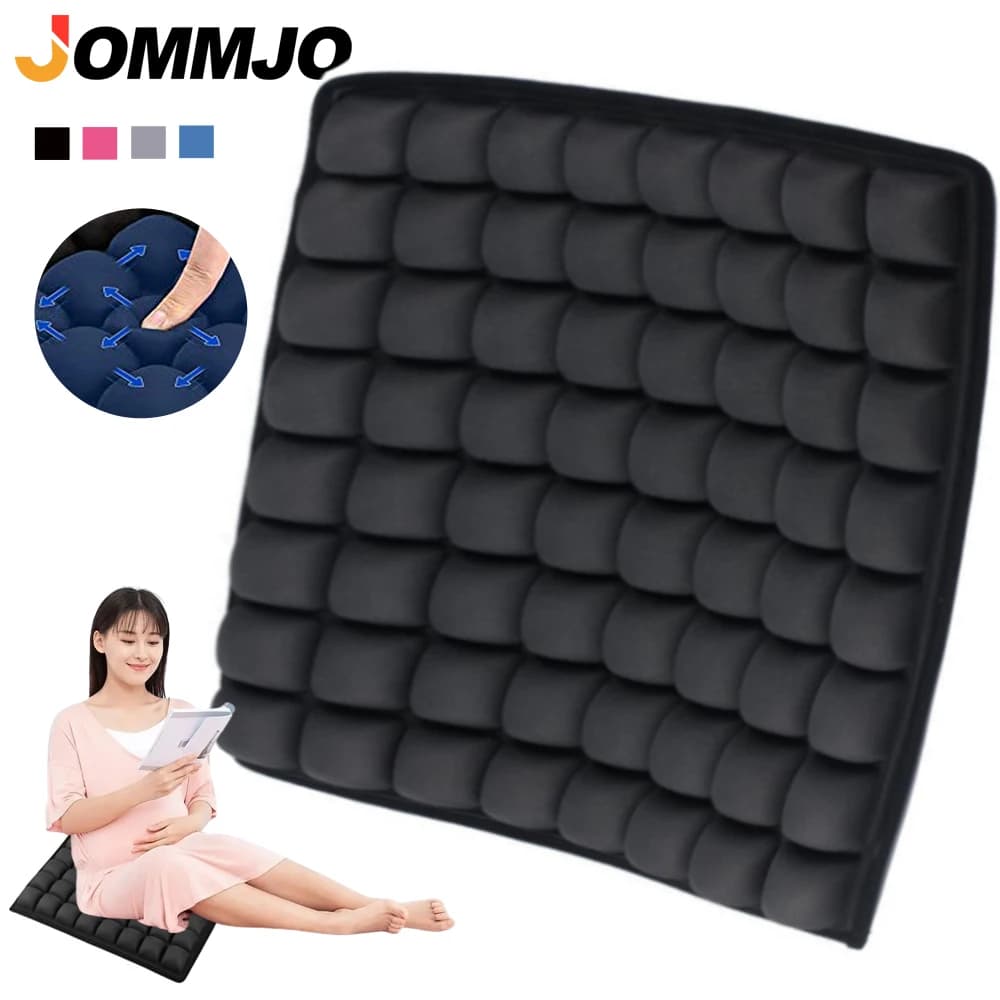 Air Bearing Car Seat Portable Office Chair Wheelchair Bearing Anti-decubito Ortopedia Bearing to Relieve Pain Pressure Camping Seat Mat