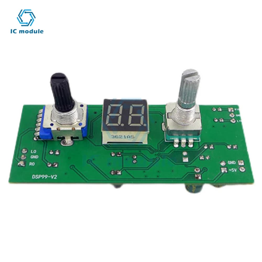 DSP riverbero digitale Karaoke Reverb Board KTV Mixer Effector modulo Anti-fischio effetti Multi-suono