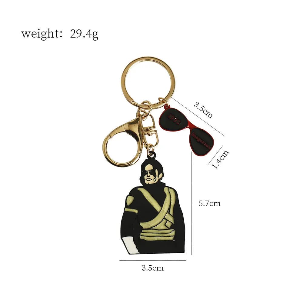 MJ Punk Jewelry Commemorative Bracelet Featuring Michael Jackson Legendary Dance King Design Rock Is Eternal Accessory