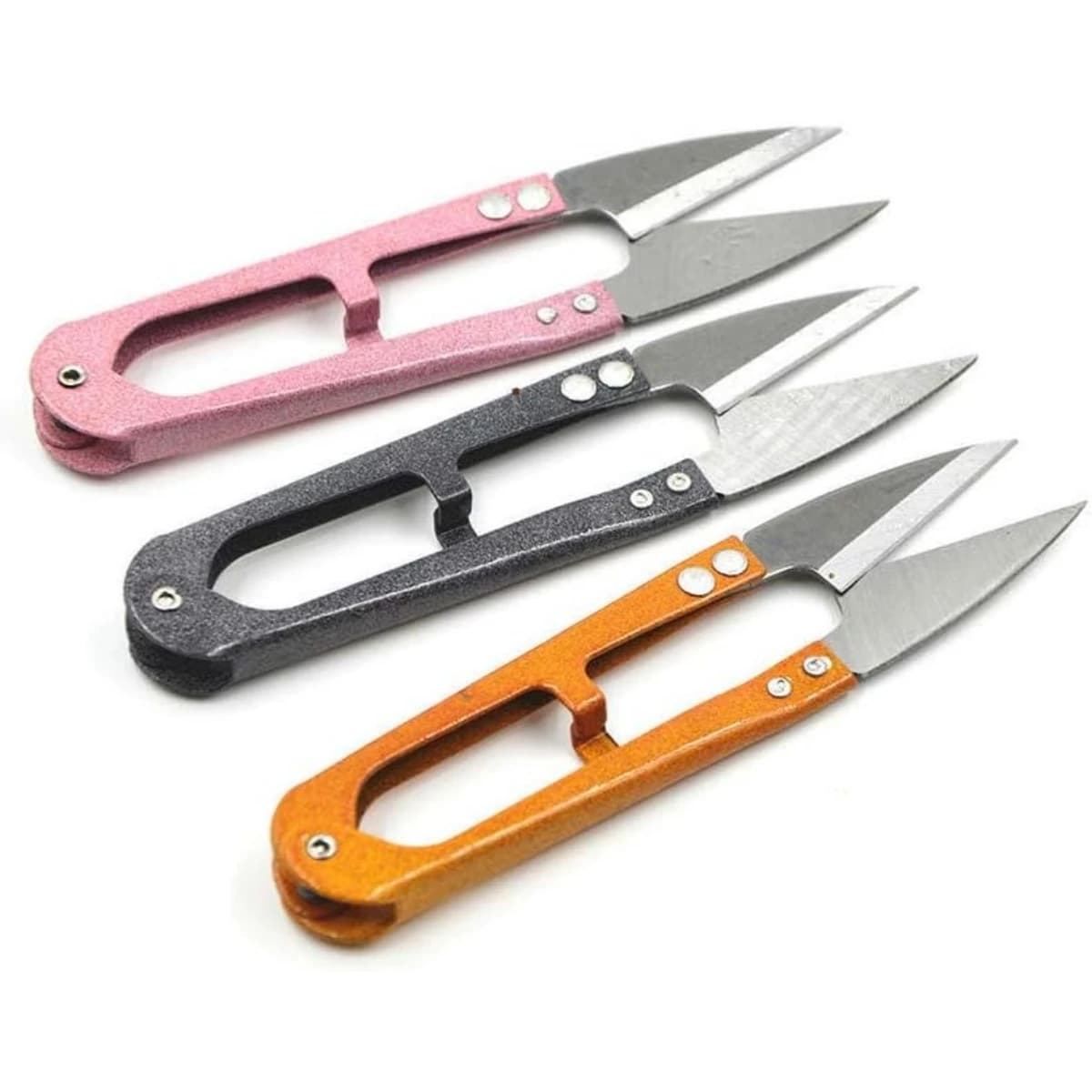 3Pack 4.1Inch Bonsai Pruning Scissors, Bud And Leaves Trimmer Yarn Thread Cutter Snips Trimming Supplies Plants Pruners Trimmers