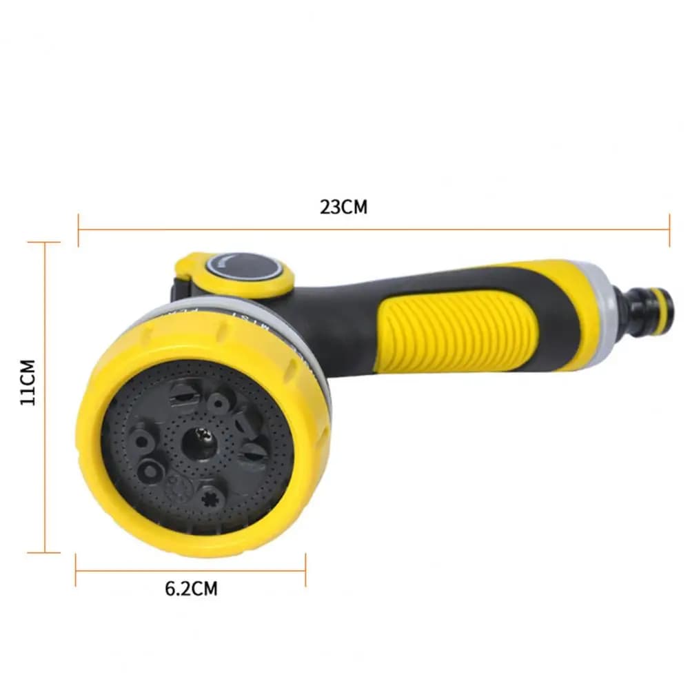 Comodo ugello per tubo flessibile ergonomico resistente all'usura ugello per tubo dell'acqua di irrigazione spruzzatore irrigatore da giardino ampia applicazione