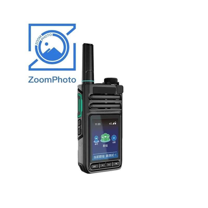 3288T POC Walkie Talkie Portatile con Bluetooth WiFi 4G LTE GPS/Beidou, Schermo Touch HD da 2,4 Pollici per ZELLO Android