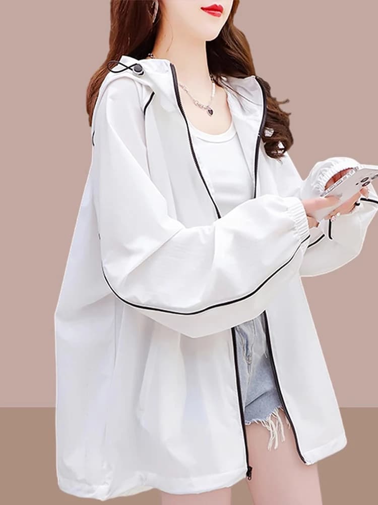New Jacket Cycling Woman 2026 Lightweight Breathable Summer Anti-UV Print Floral Long Sleeve For Outer