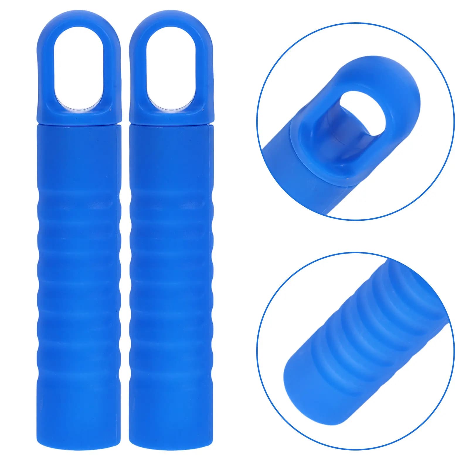 5 impugnature di ricambio per manici di scopa, impugnature universali per manici di scopa, in plastica ispessita, ergonomiche, testurizzate, antiscivolo, per la pulizia dei pavimenti