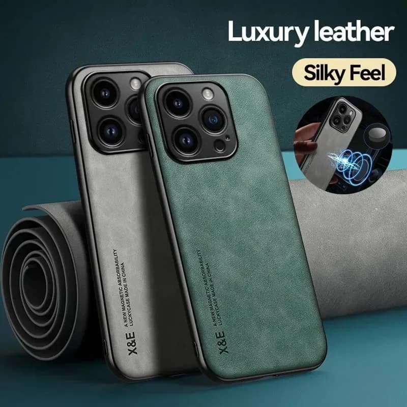 IPhone Case 17 16e 15 14 13 12 11 Pro Max Plus 13 12 Mini 8 7 Plus Luxury Protective Case Car Support Phone Coque Fundas
