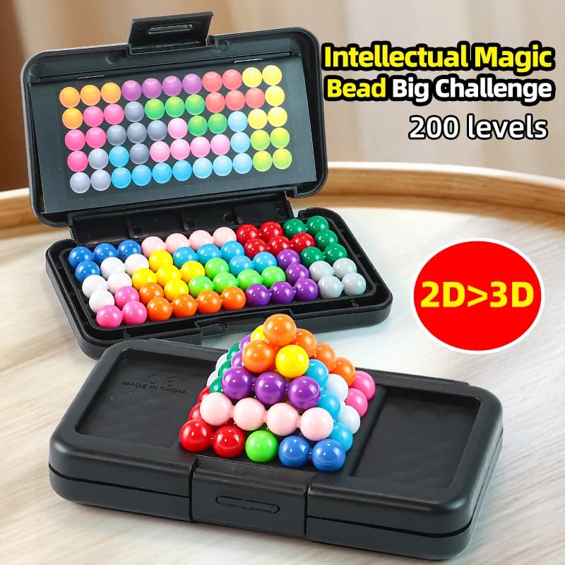 Smart Magic Ball Board Game, Hand-Eye Coordination and Logical Thinking Training Table, Parent-Child Interaction, Family Gatherings, Birthday Parties, Christmas Gifts, Halloween