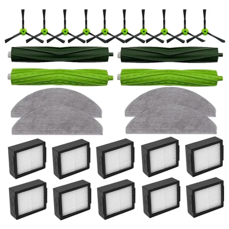 ABAH-Pezzi di ricambio per Irobot Roomba Combo I3+ I5+ J5+ Accessori per aspirapolvere robot Spazzola laterale Filtro Panni per la pulizia