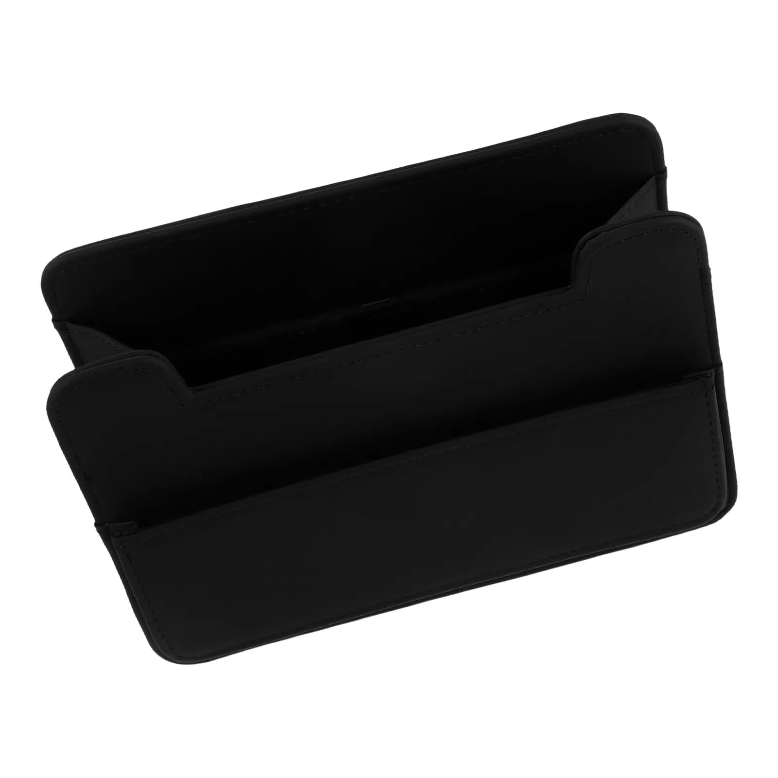 Car basket Foldable PU Folder, Reliable Container for Seat Poster, Auto Seat Organizer, Vehicle Recycle Bin