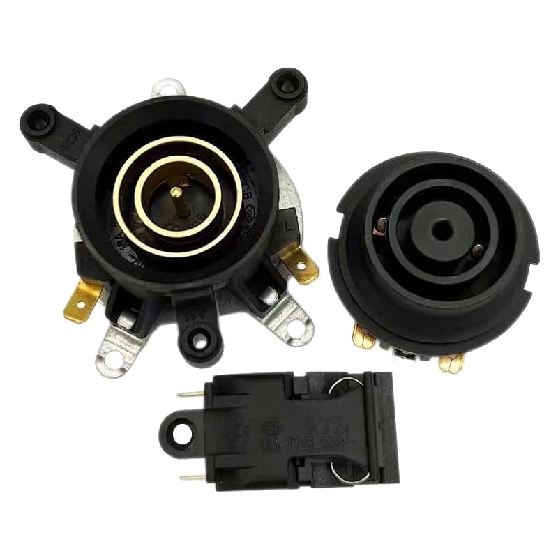 Set of 3 Electric Kettle Accessories: Quick Heating Base, Connector with Switch, Clamp with Switch