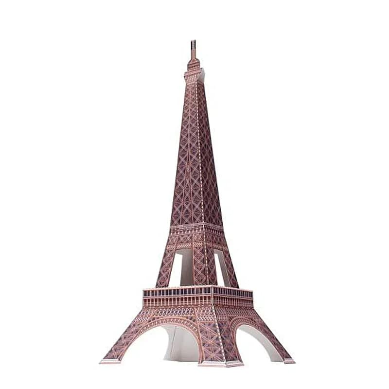 France Eiffel Tower Folding Mini 3D Paper Model Papercraft DIY Art Origami Building Kids Adult Handmade Craft Toys QD-127
