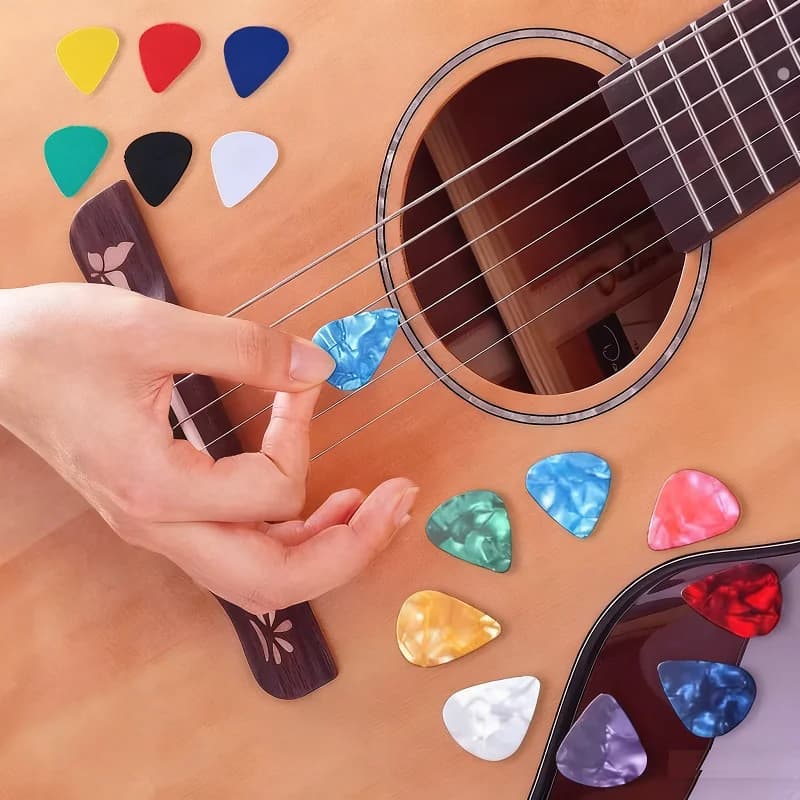 20PCS Plettri per chitarra Soach Pick 0.71 Plettro Alice Plettri Chitarra Mix Plettro Specifiche per chitarra JTBP03