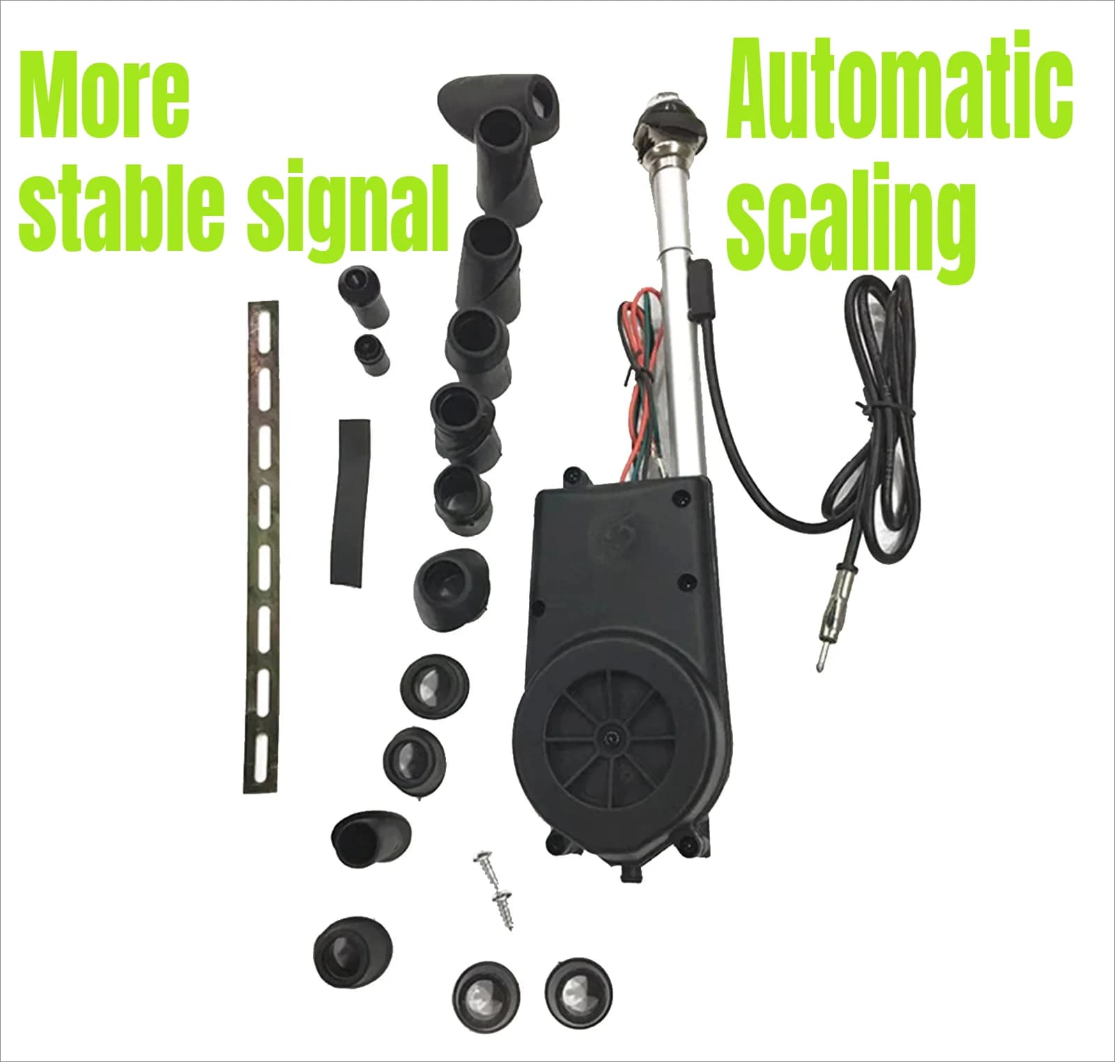Kit di modifica dell'antenna Radio dell'antenna per auto telescopica elettrica per auto/Antenna di sollevamento automatica per auto esterna forte