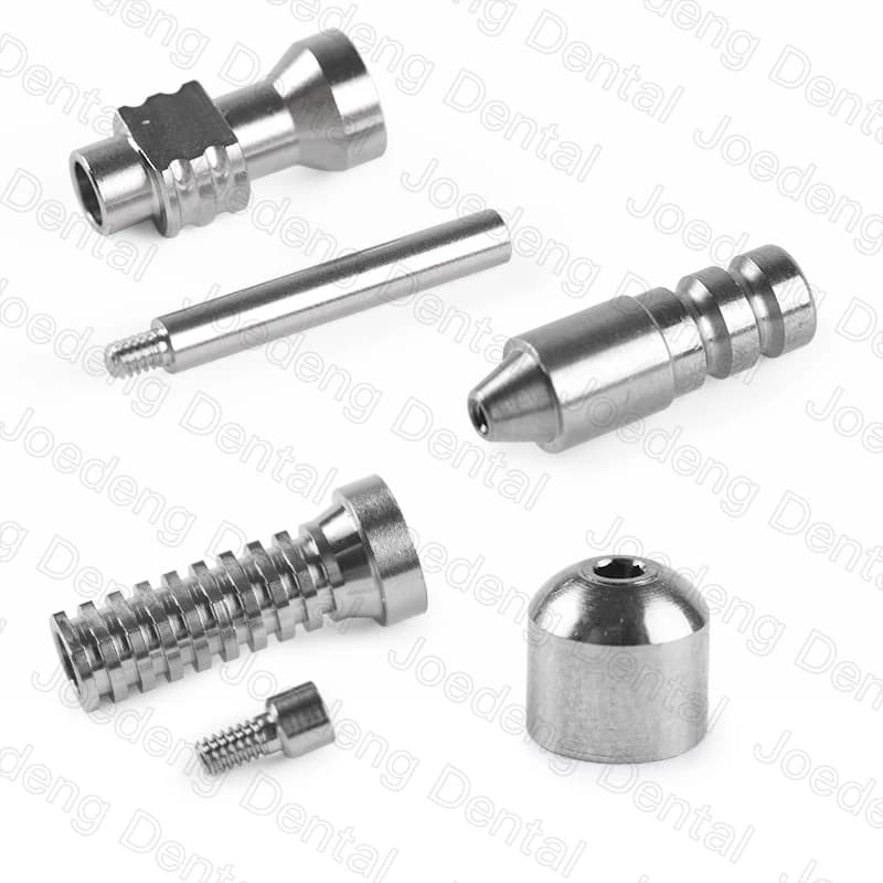 1 pz/pacco Dentale In Lega di Titanio Chirurgia Orale Componenti Accessori Montaggio Base Asta di Trasferimento Cappucci Protettivi per BB