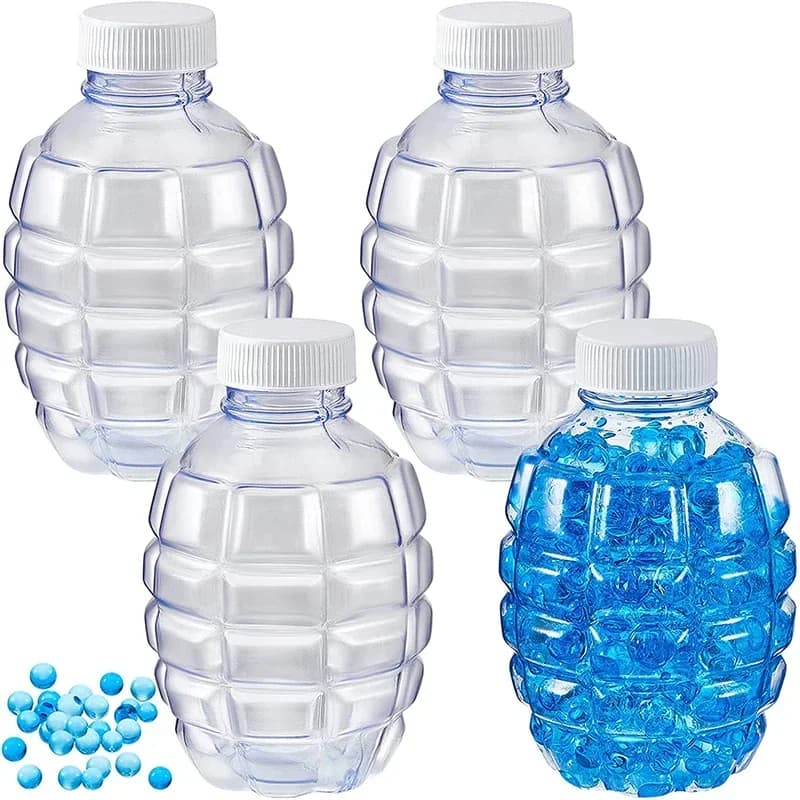 Accessori per Perle di Gel d'Acqua, Bottiglia per Subconfezionamento, Contenitore in Plastica a Forma di Ananas