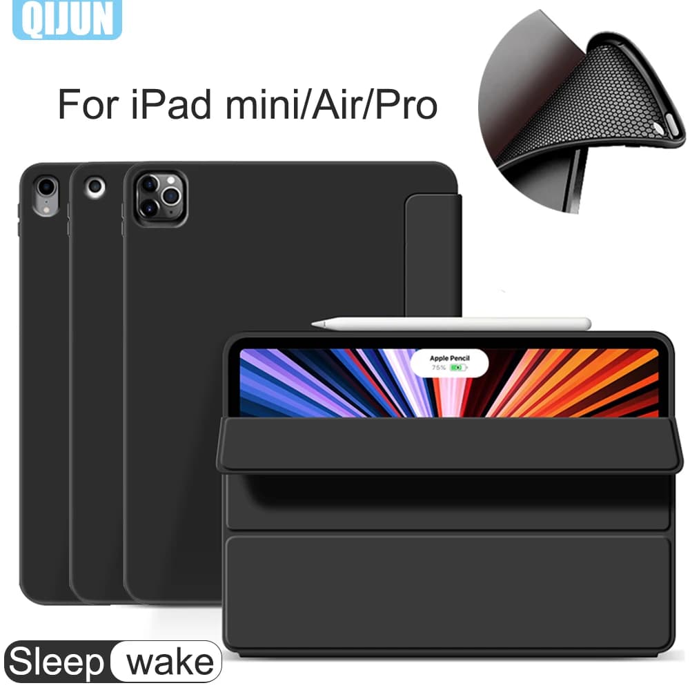 Custodia tablet per Apple iPad 9.7 "Air 4 5 6 7 8 9 10th Gen mini 7.9" 8.3 Pro 11 2020 2021 2022 10.2" Cover Smart sleep wake Stand