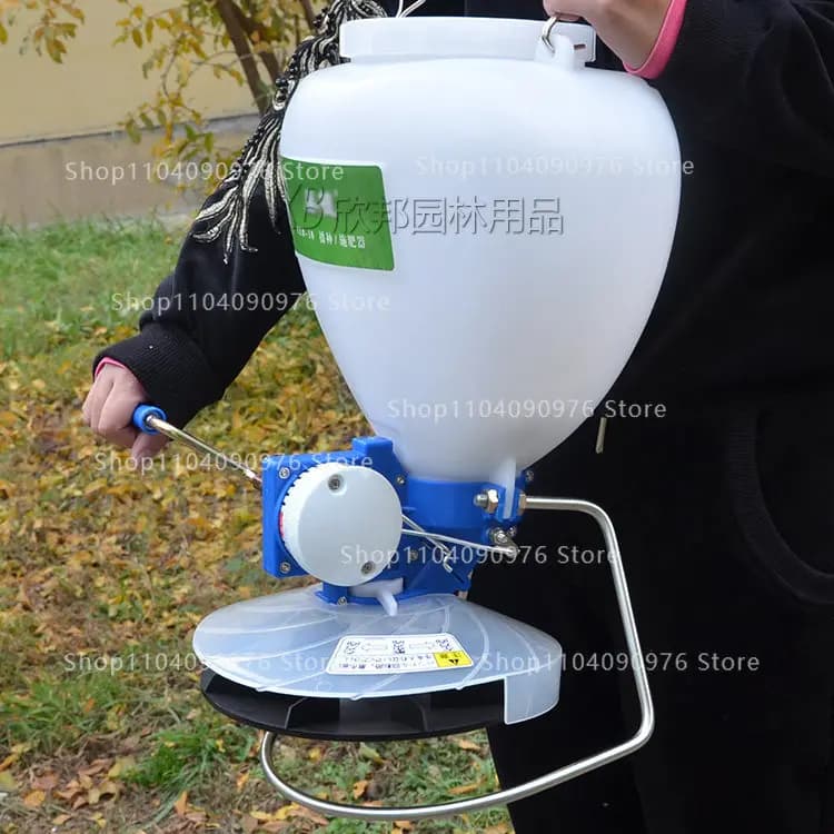 Piccola Macchina Multifunzionale per Spargere Semi di Erba e Fiori, Seminatrice di Precisione per Fertilizzanti