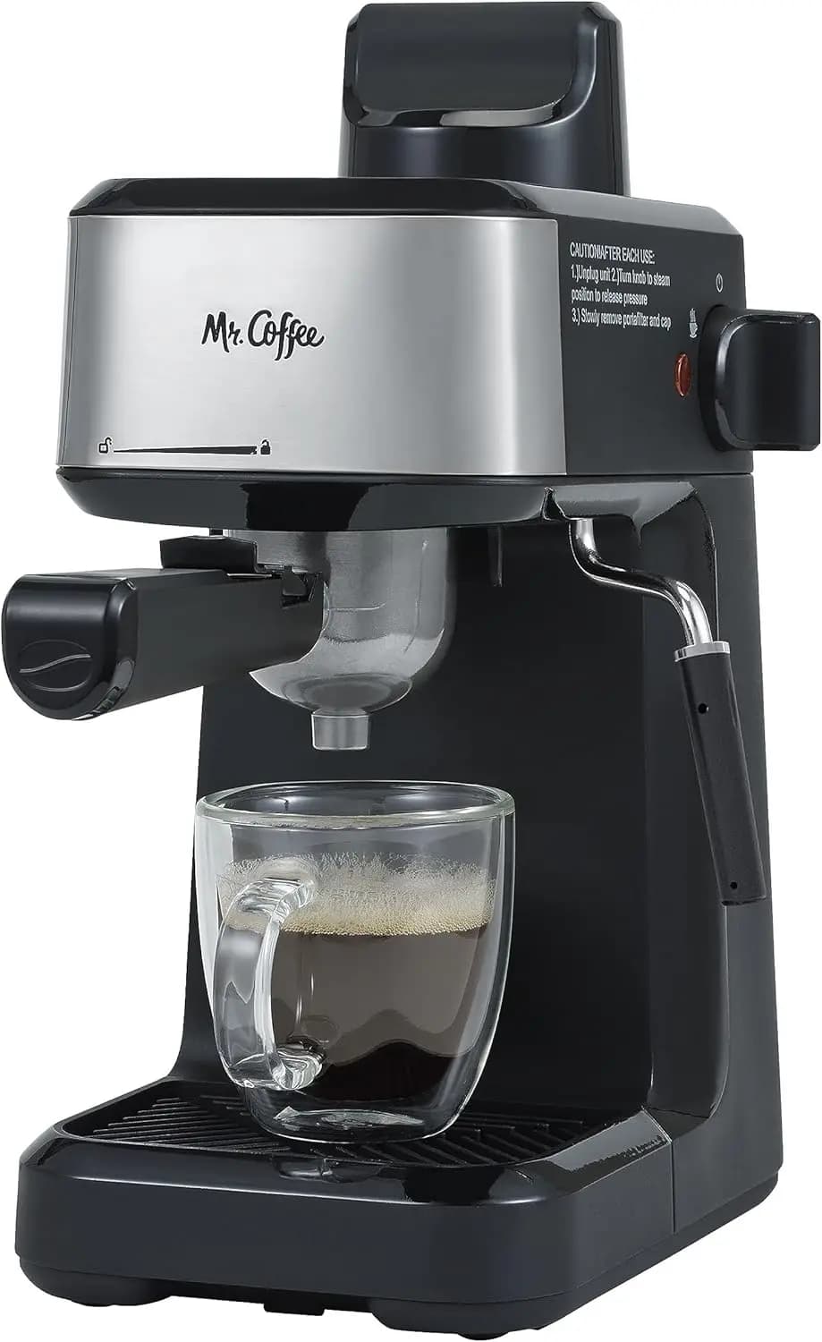 Cappuccino and Milk 4 Groups with Stainless Steel Bricco to Mount Milk