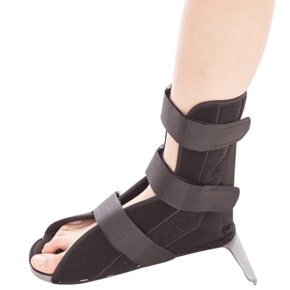 Stivale Stabilizzatore per Caviglia Traspirante per Recupero da Distorsioni, Supporto Regolabile con Tripla Chiusura a Strappo e Tallone Anti-Rotazione
