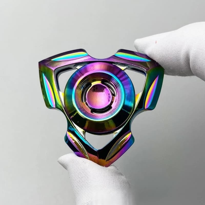Metallo Mini Mano Fidget Spinner Rullo Punta delle dita Trottola Punta Giroscopio EDC Alleviare Lo Stress Scrivania Giocattoli Anti Ansia