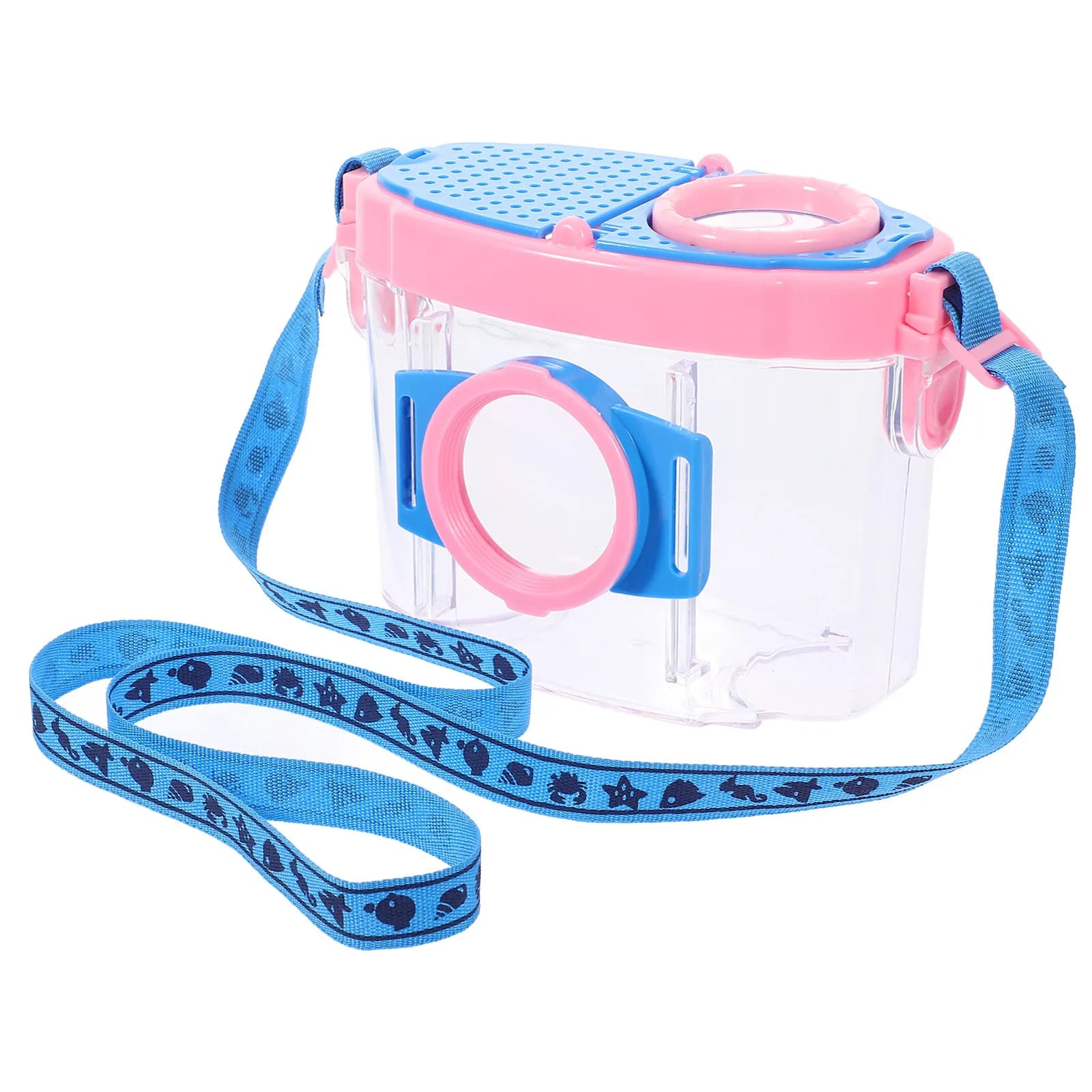 1Set Insect Observation Box Kit Transparent Body Clamp Tweezers Science Kids Outdoor Explorer Kit Bug Viewer Case