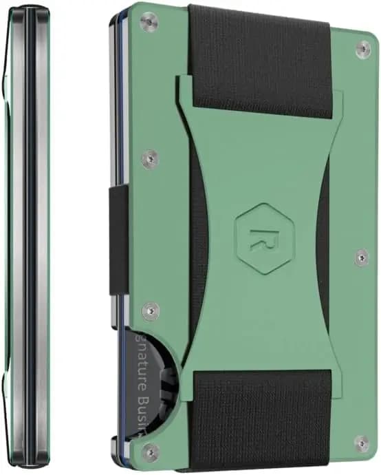 Portafoglio Ridge da donna - Protezione RFID sottile e minimalista, contiene 12 carte, adatto per la tasca