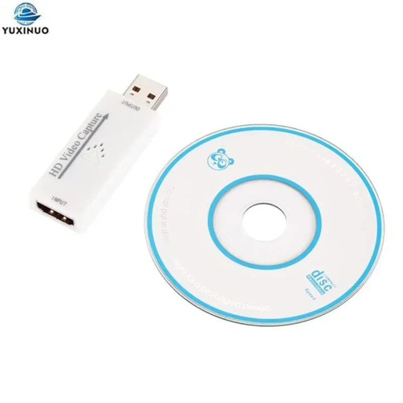 Mini scheda di acquisizione audio video 4K HD Convertitore scheda di acquisizione compatibile HDMI a USB 2.0 1080P per video HD PSP giochi dal vivo