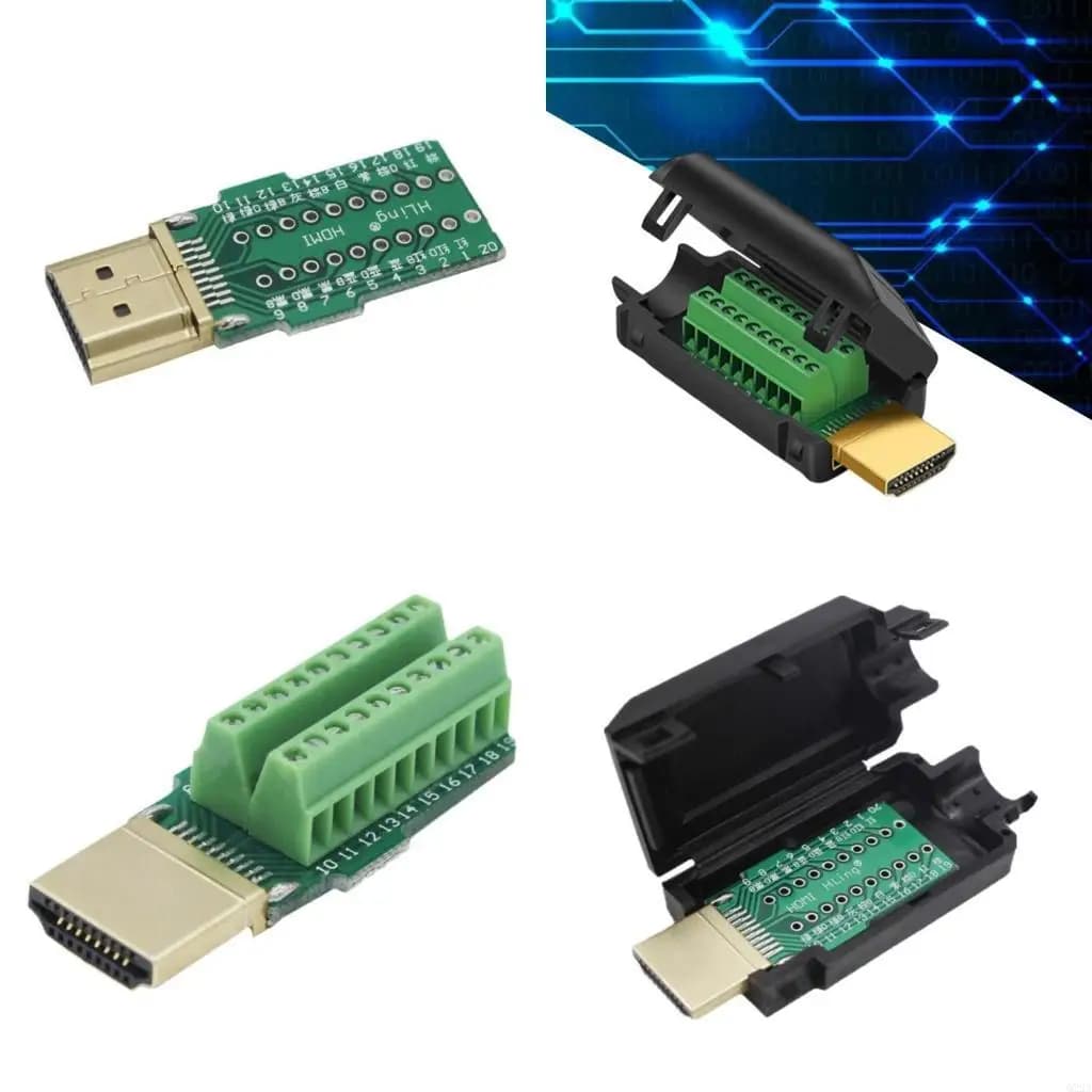 Q22A Connettore adattatore senza saldatura Facile da usare per i tecnici Adattatore cablaggio