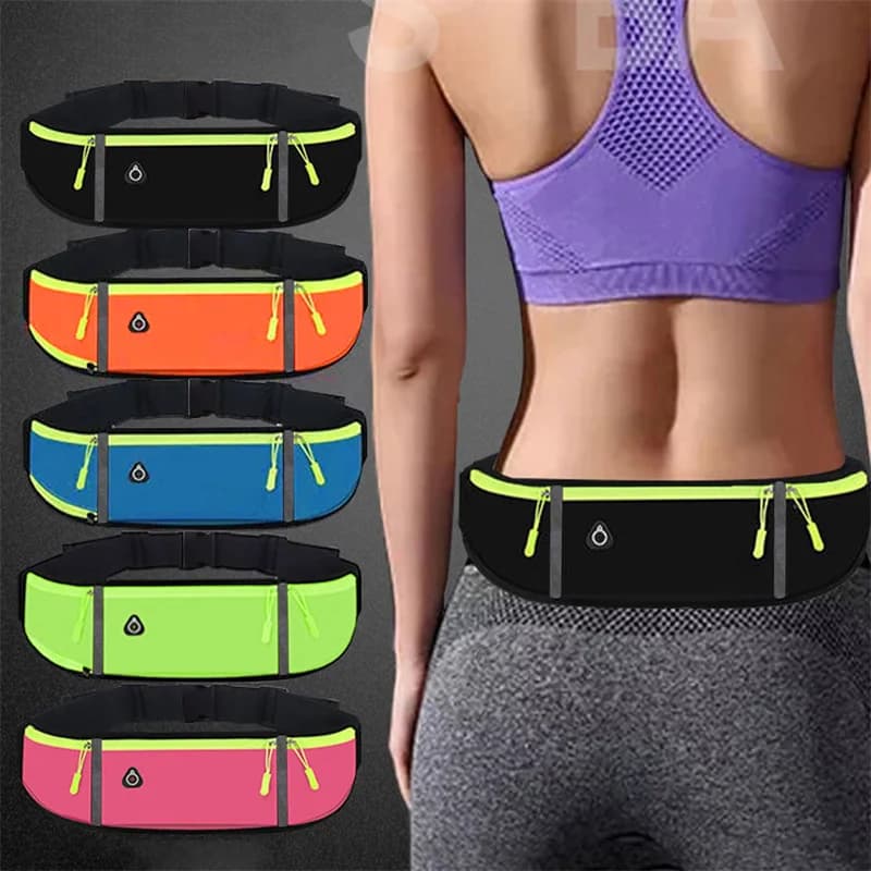 Outdoor Horse Riding Rain Bag Fitness with Sports Waist Bag for Waterproof Phone for Jogging Marathon
