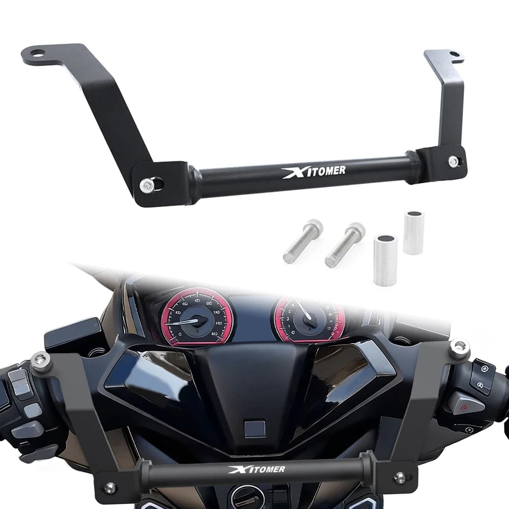 Supporto per Navigatore GPS e Porta Telefono per Moto HONDA Forza 125, Forza 250, Forza 300, Forza 350, NSS350