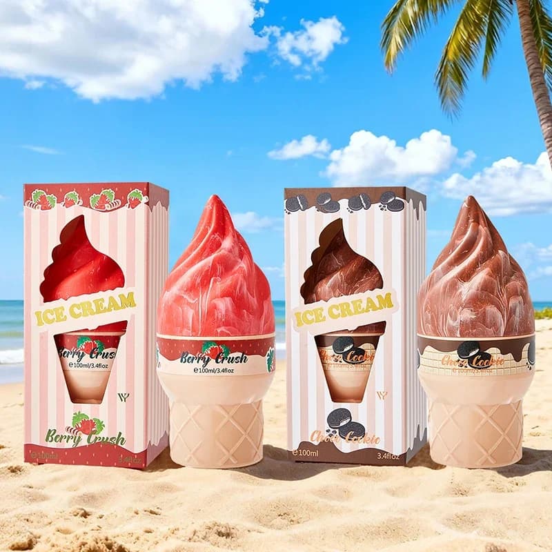 Perfume Spray Gourmet for Dessert, Fragrance Cioccolato/Biscotto/Caramello, Perfume Sweet for Women with Strawberry and Vanilla Notes