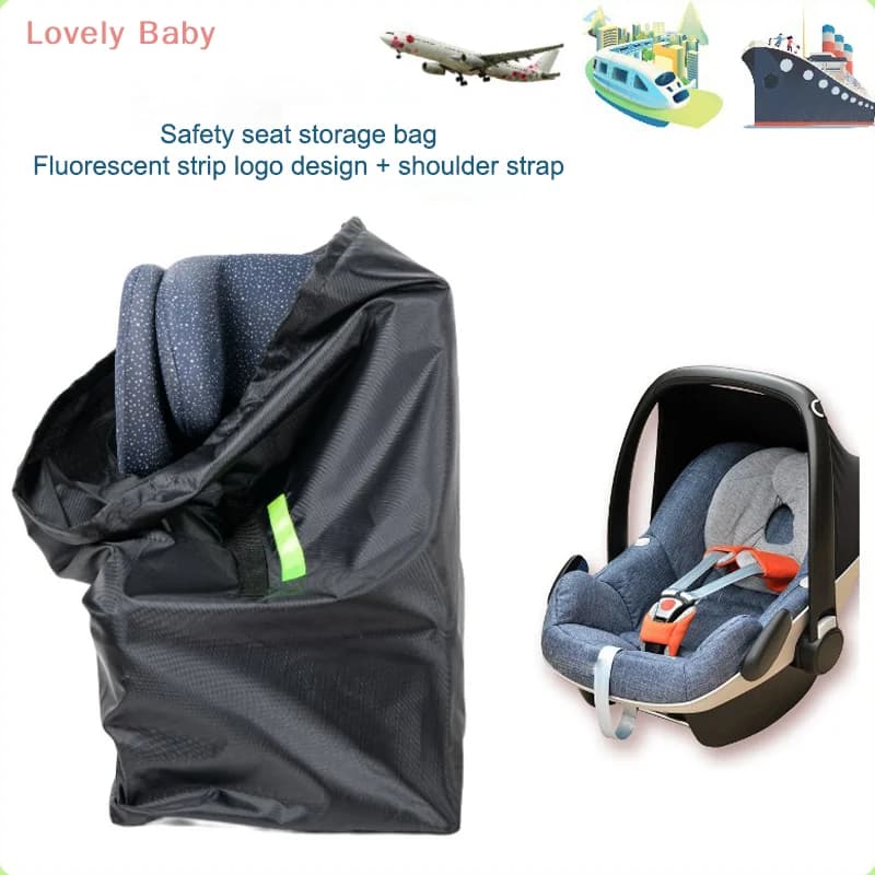 【BBS】 1 pezzo resistente coprisedile per auto seggiolino auto aereo borsa da viaggio impermeabile spaziosa marsupio accessori per famiglia adolescente