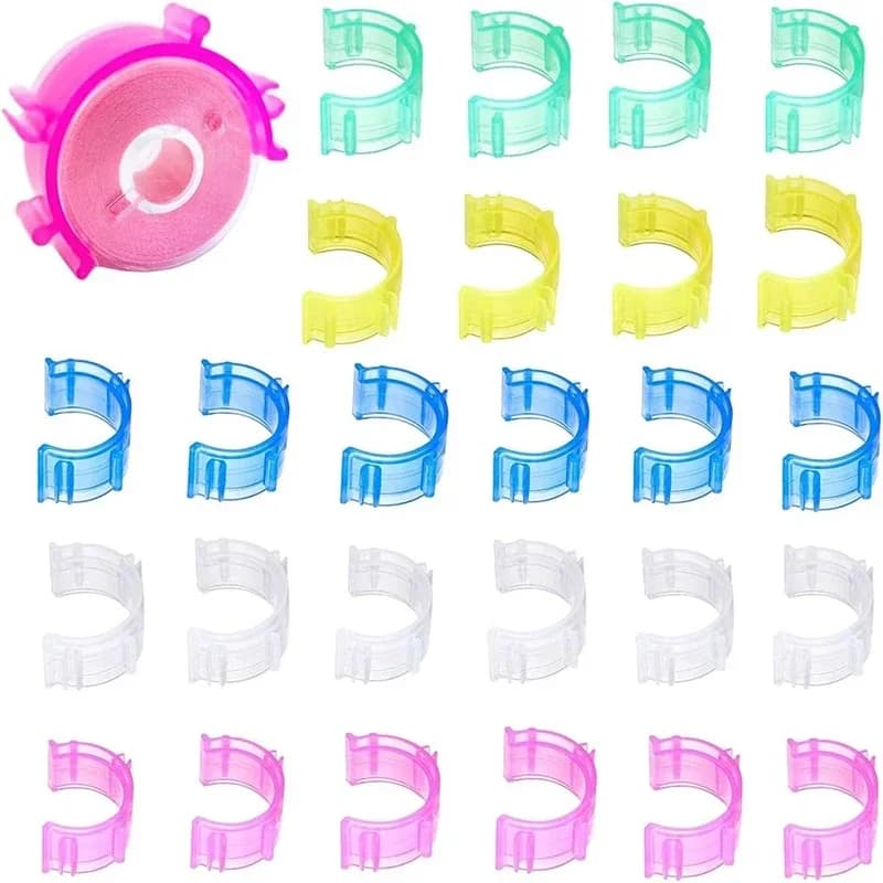 10-20 pz Bobina Per Cucire Piccole Pinze Strumento Per Cucire Clip Accessorio Bobina Titolare Pinze Filo Colorato Pinze Filo Da Ricamo Morsetto