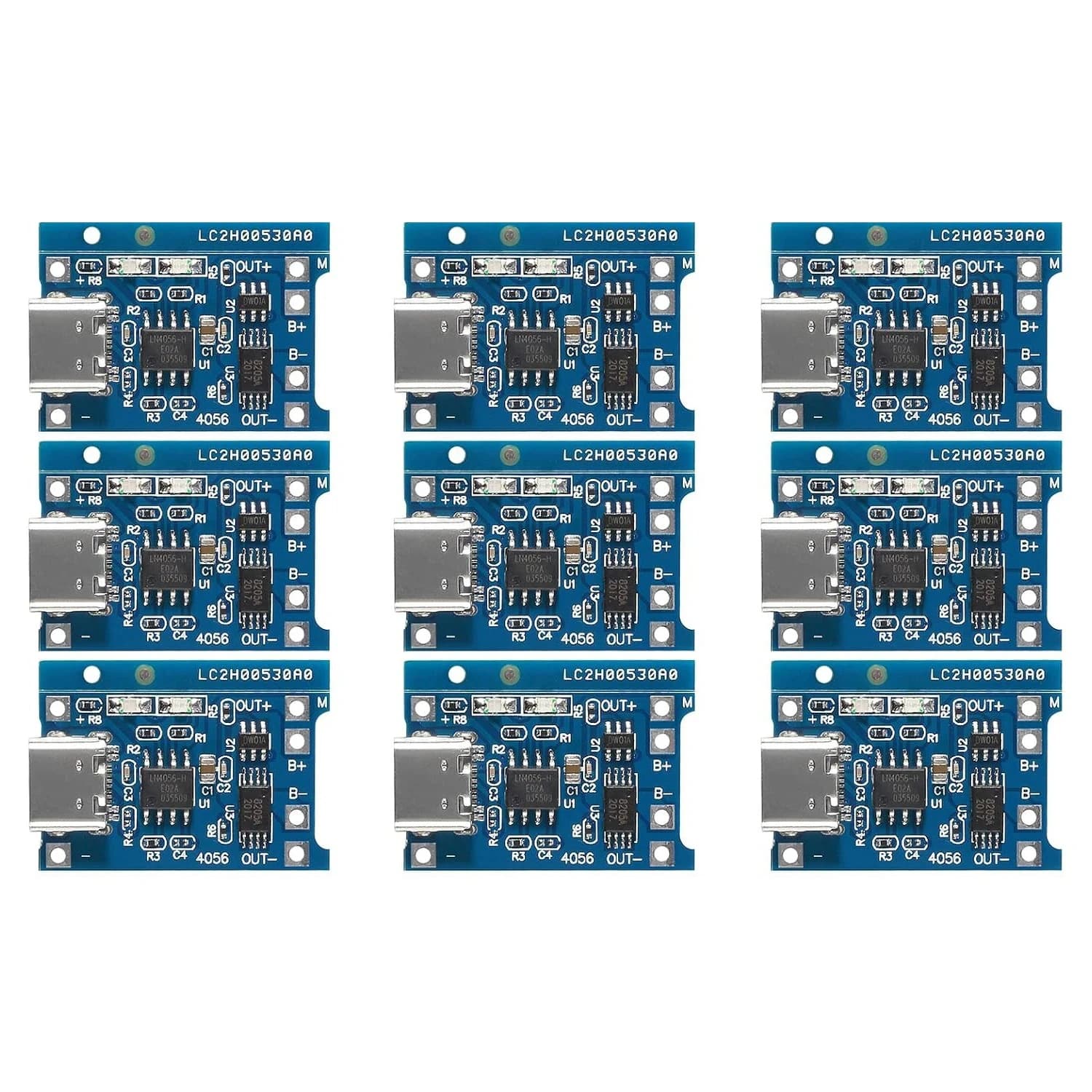Lithium Battery Type C Charging Board 5V 1A Charger Module Battery Charger Dual Functions Protection Dual Tp4056 Lithium With Pr