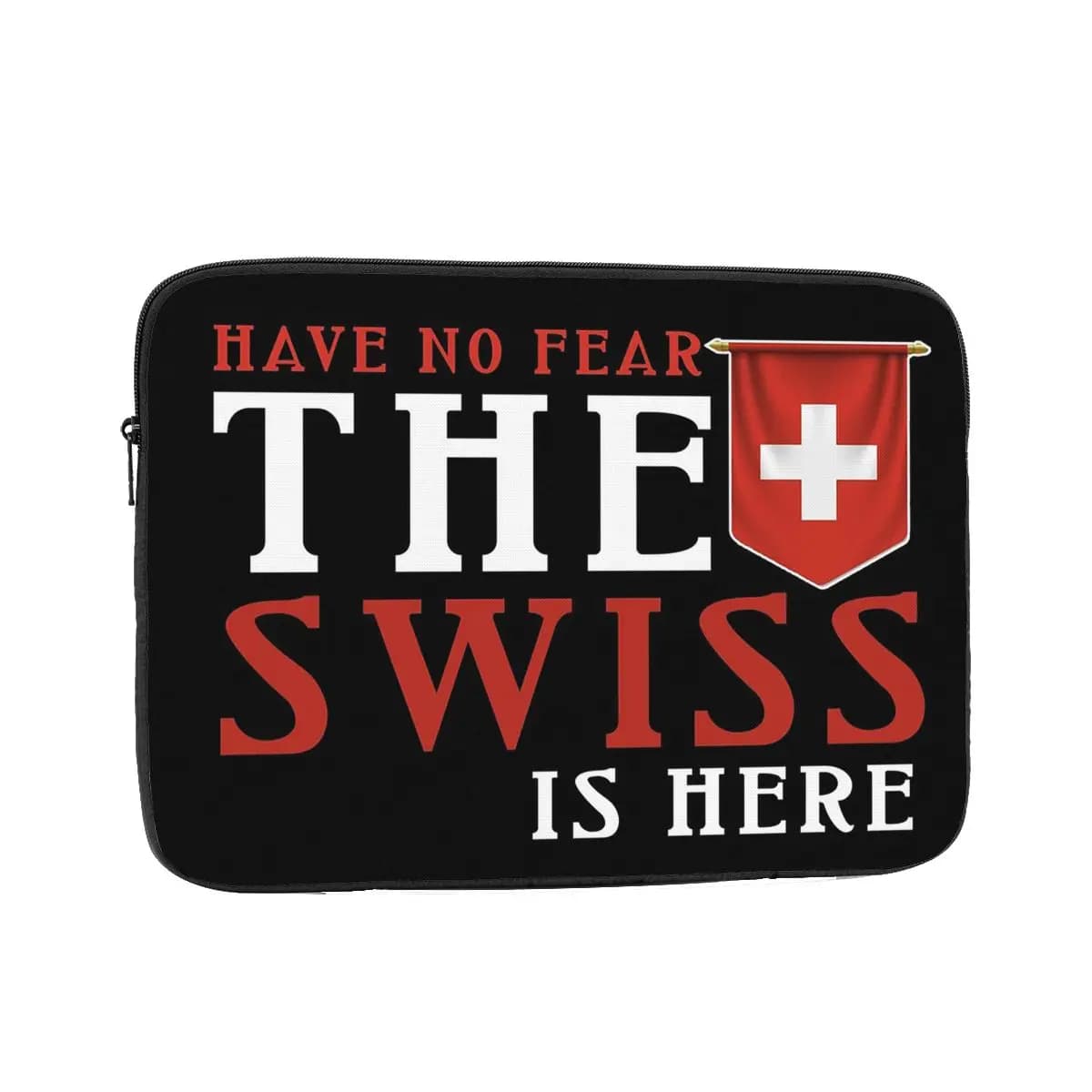 Custodia protettiva per laptop con bandiera svizzera svizzera 10 12 13 15 17 pollici Borsa per notebook Custodia antiurto per tablet