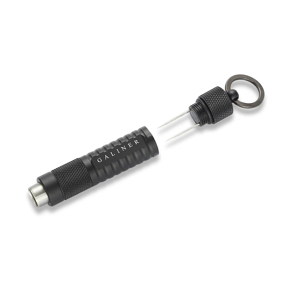 GALINER Metal Perfect Cigar Draw Enhancer Tool Detached Pick Nub Holder Cigar Pass Needles Punch Cigar Cutter