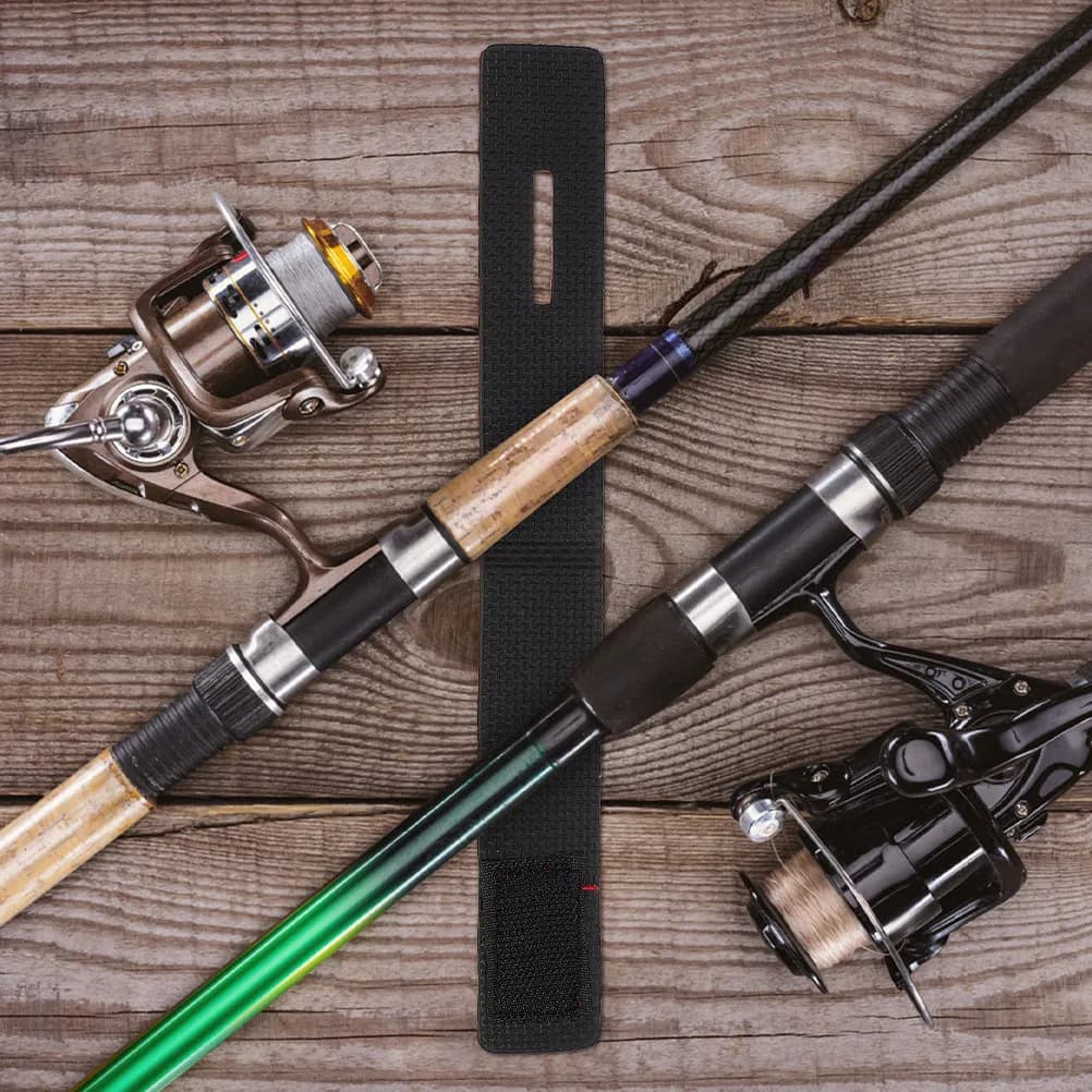 Cinghia per Canna da Pesca Regolabile Antiscivolo Assorbente in Nylon per Ponte Barca Kayak Canne da Pesca Accessori per la Pesca