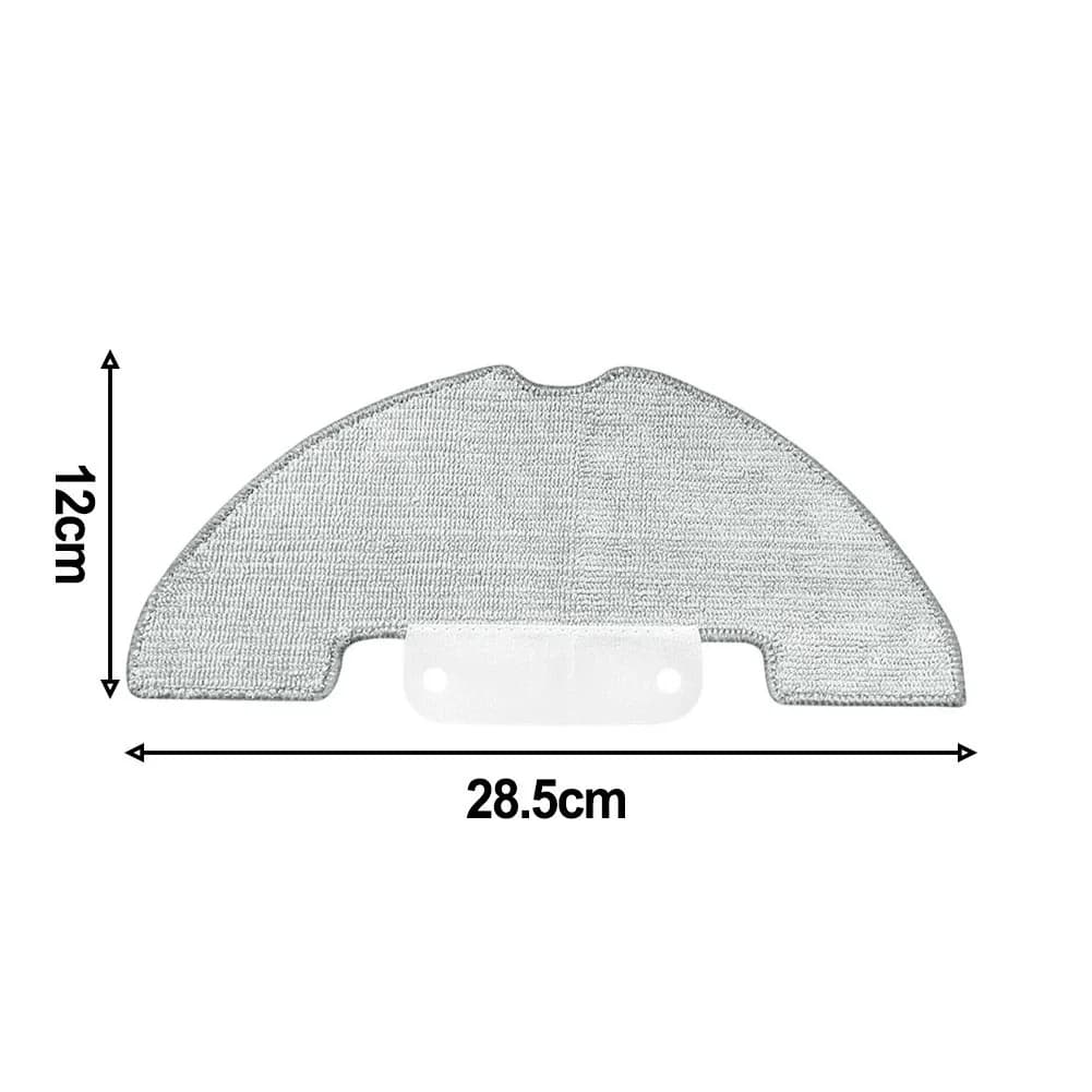 10Pcs Replacement Mop Pads For Wrydao AC1 S2-ACCE-2 S2-SERIES1 Robot Vacuum Cleaner Washable Microfiber Cloth Sweeping Parts