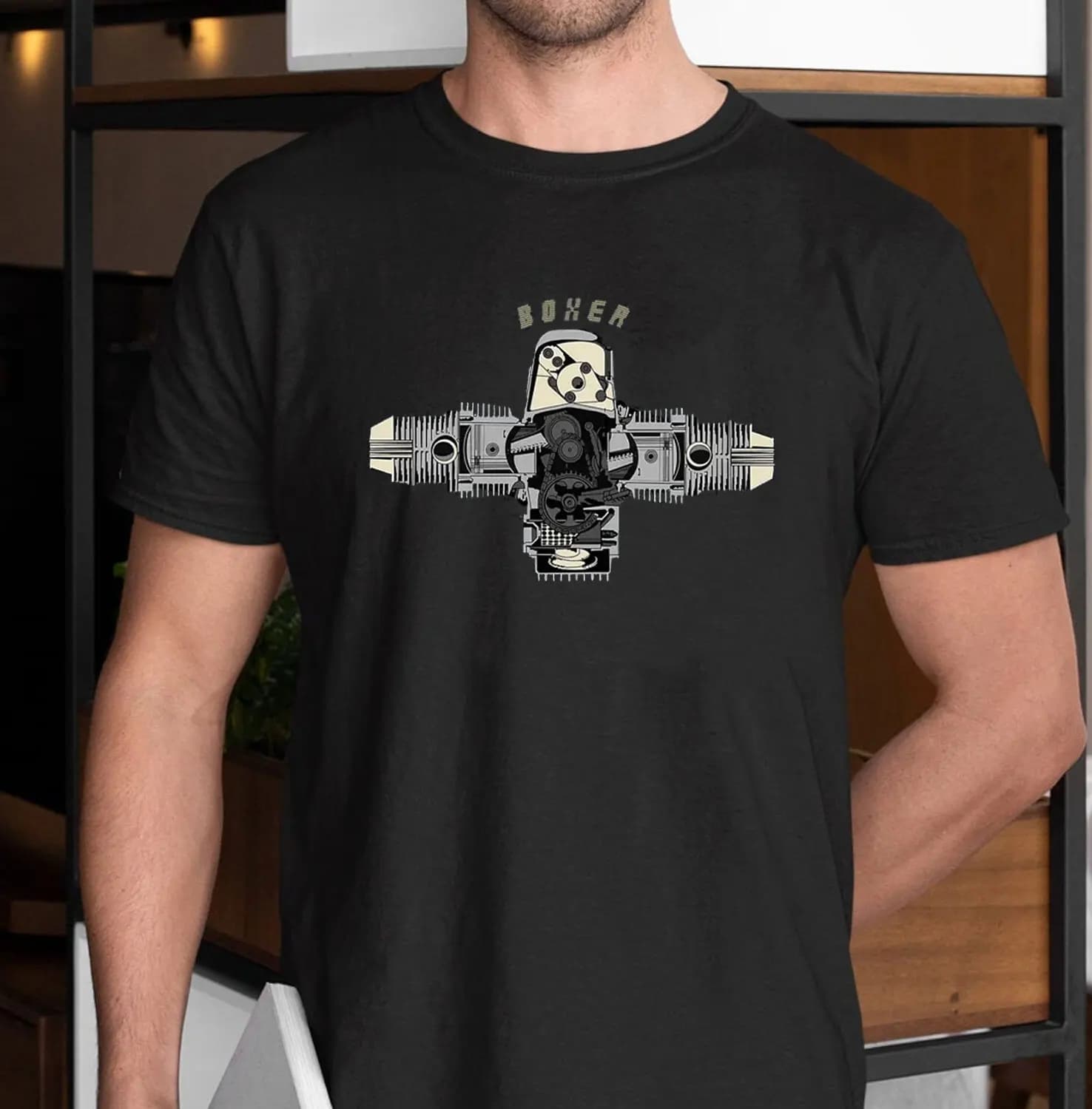 Uomo Boxer Motore R1200gs 1200 Gs R Adventure R1200rt Rt R1200r Top estivo per uomo 100% cotone Moda Famiglia T-shirt Tee regalo