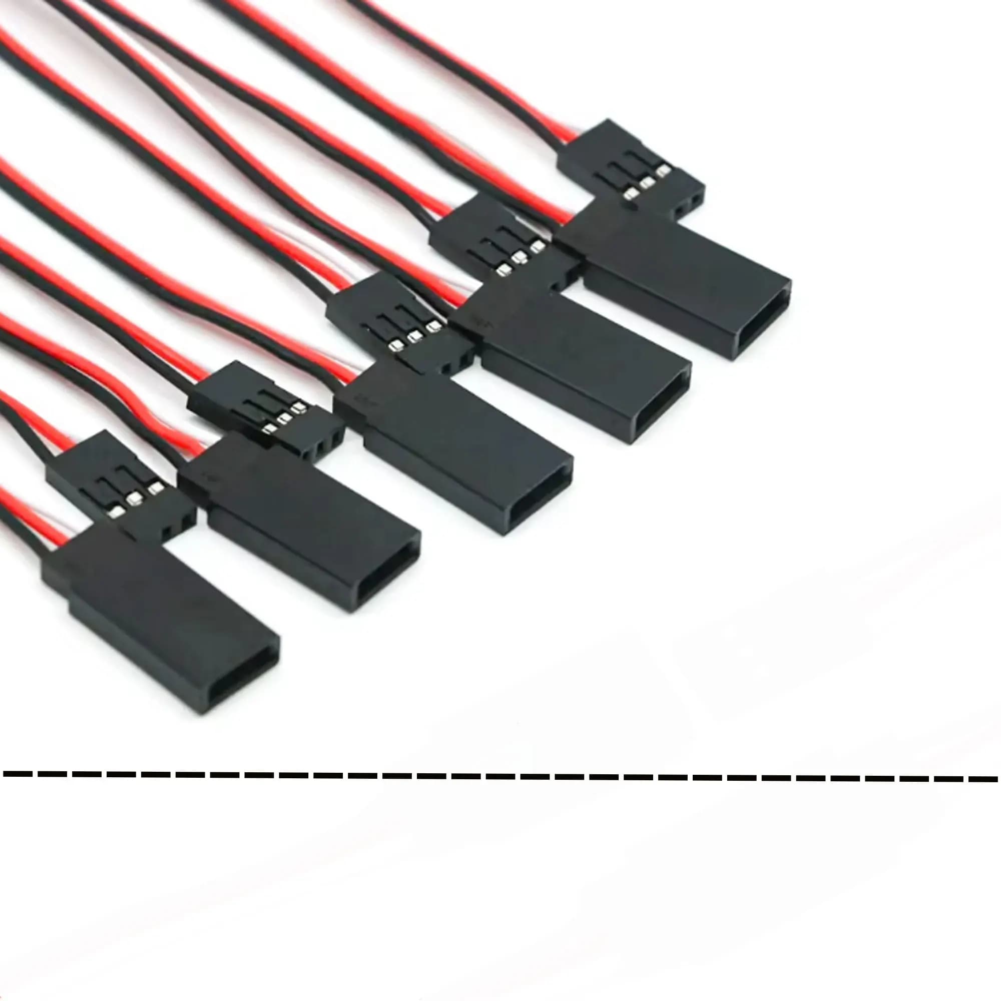 Prolonging cables Servo JR Male-Femmina - 10/20 Pieces 150mm/300mm/500mm 22AWG for Aeromobili RC, Helicopters, drones
