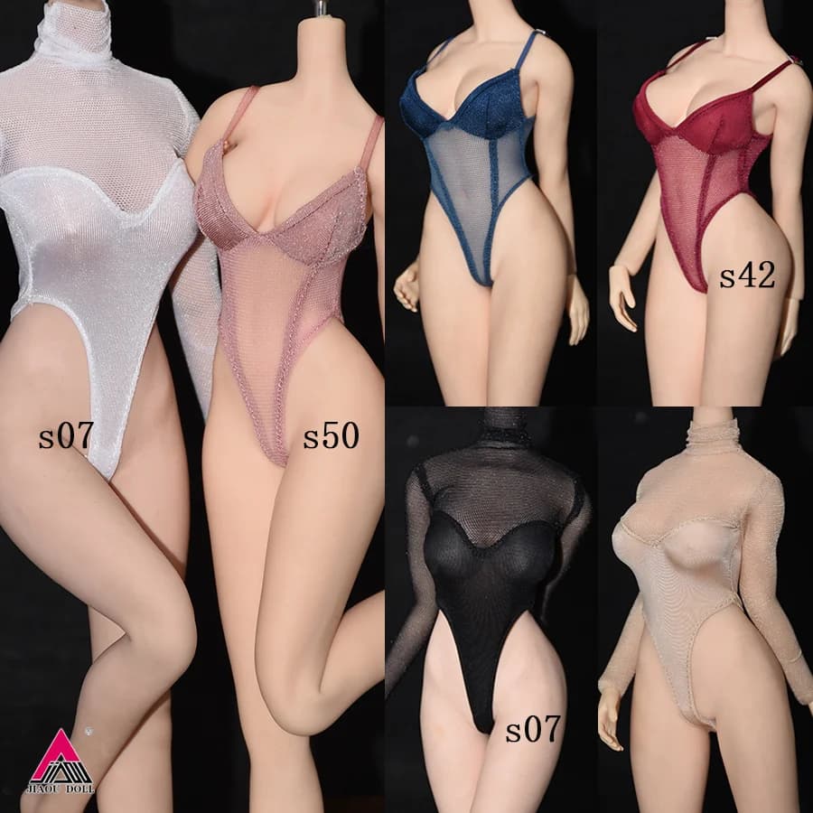 Costume da bagno donna in scala 1/6 personalizzato costume da bagno costumi da bagno modello di vestiti Fit 12 pollici TBL PH Soldier Action Figure Body