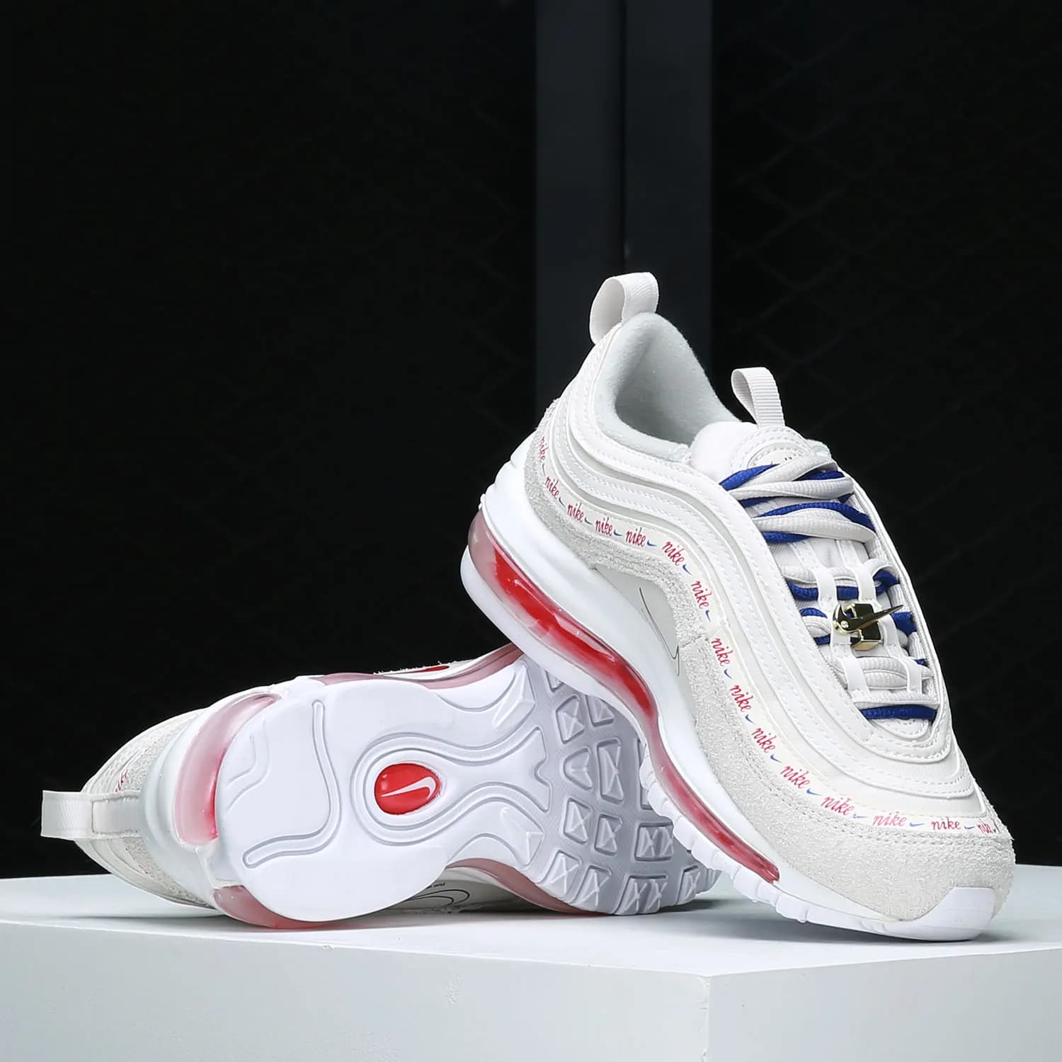 Scarpe sportive basse con ammortizzazione ad aria Nike AIR MAX 97 originali da donna DC4013-001