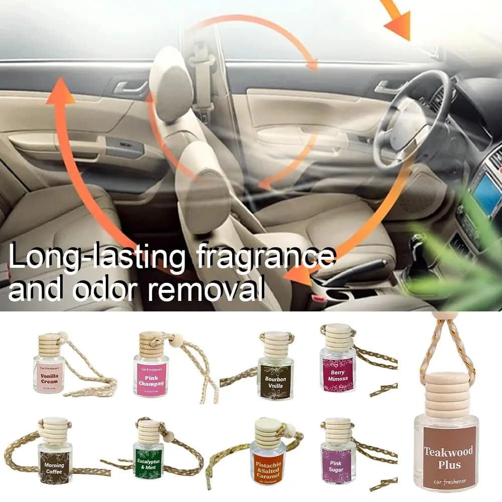 Car Deodorant Hanging Perfume Pendant Long-Term Fragrance Car Decoration Ornament for aromatherapy