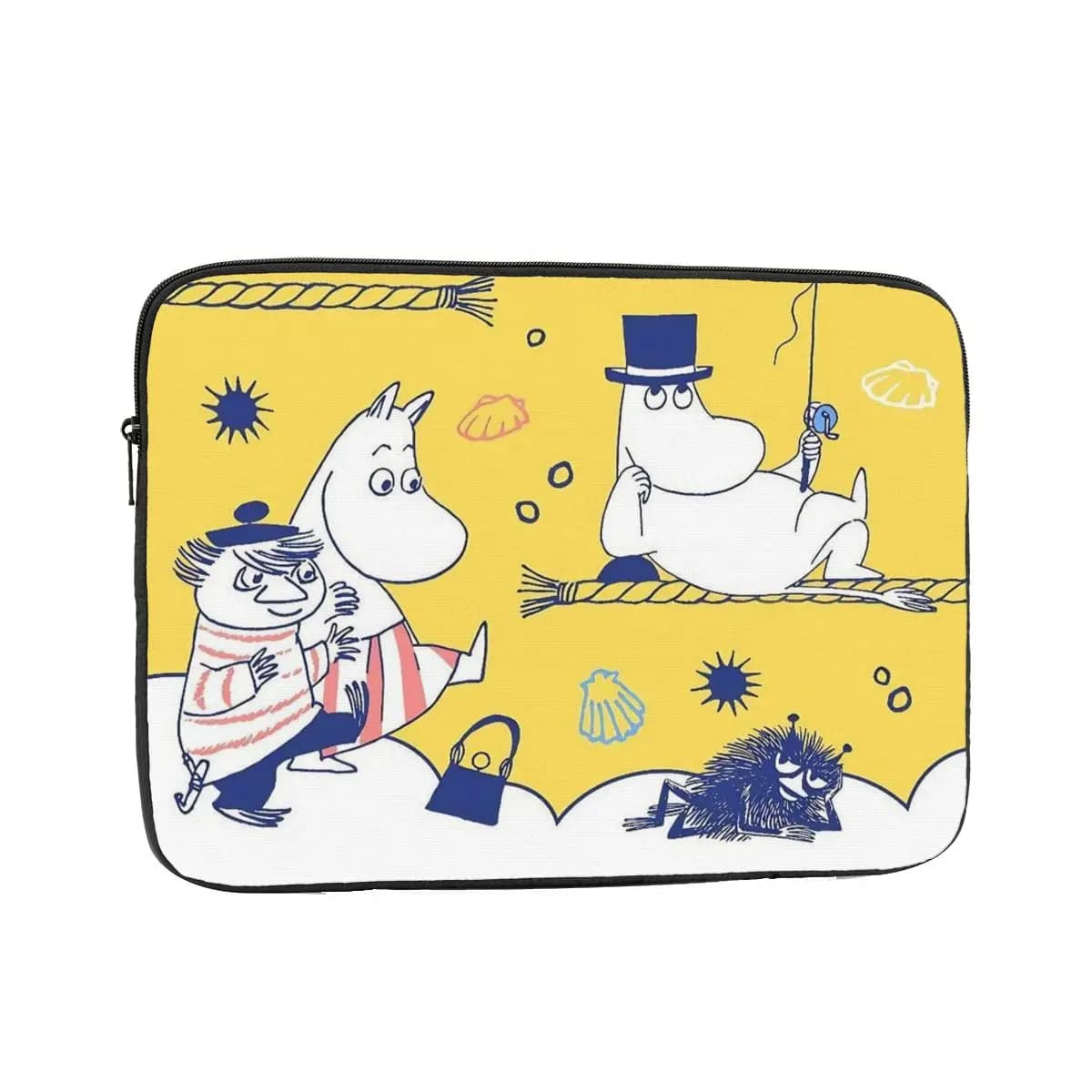 Laptop Notebook Bag Case Moomins Computer Bag Sleeve Kawaii Anime 12" 13" 15" 17" Shockproof Case Bag