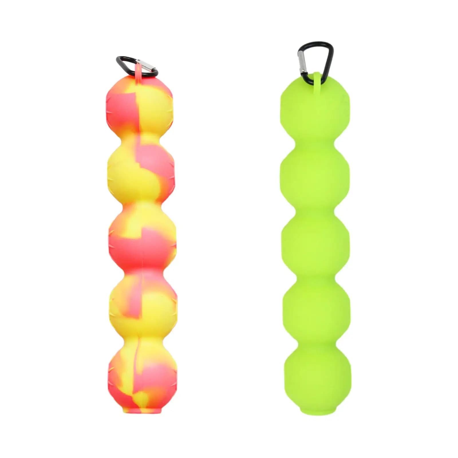 Porta Palline da Golf in Silicone, Custodia per 5 Palline, Facile da Agganciare a Borsa o Cintura da Golf